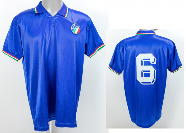 Riccardo Ferri am 10.06.1988 gegen Deutschland, Italien - Trikot 1988 EM