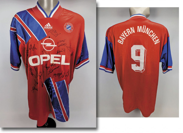 match worn football shirt Bayern Munich 1993/1994