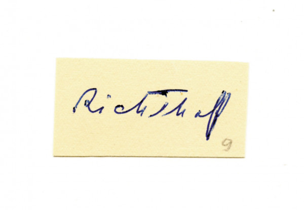 Richthoff, Johan: Autograph Olympic Games 1928 wrestling Sweden