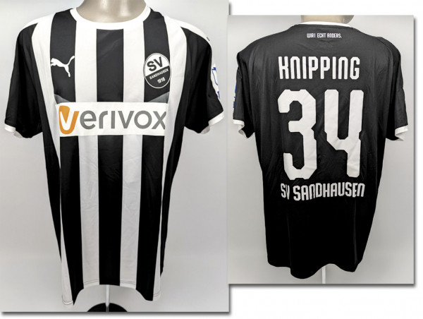 match worn football shirt SV Sandhausen 2018/19