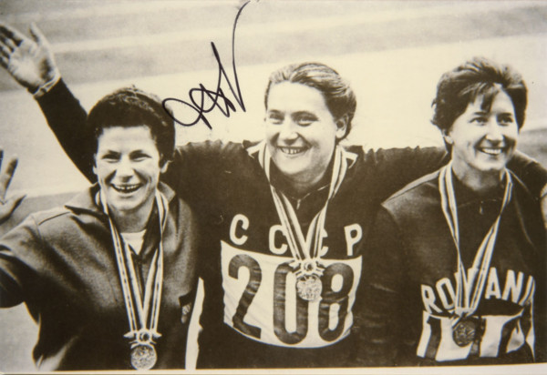 Press, Tamara: Olympic Games Autograph 1960 1964 Atheltics USSR