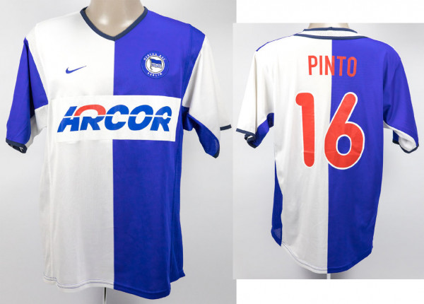 Roberto Pinto, Bundesliga Saison 2001/2002, Berlin, Hertha BSC - Trikot 2001/2002