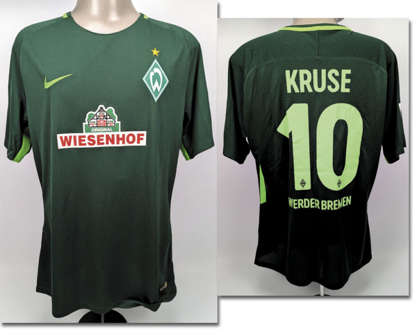 match worn football shirt Werder Bremen 2017/2018