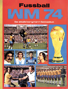 World Cup 1974. German Sticker Album