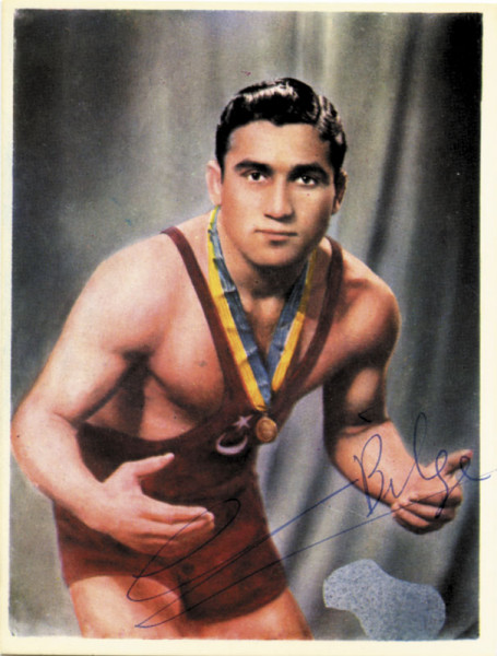 Bilge, Gazanfer: Olympic Games 1948 Autograph Wrestling Turkey