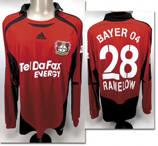 match worn footb. shirt+shorts Leverkusen 2007/08