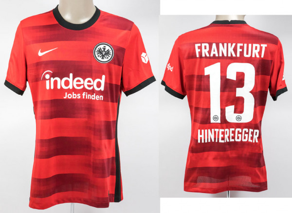 match worn football shirt Eintr. Frankfurt 2022