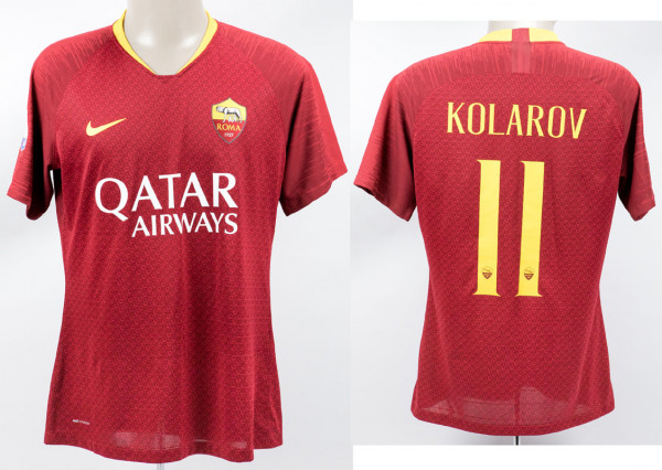 Aleksandar Kolarov am 02.12.2018 gegen Mailand, Rom, AS - Trikot 2018/2019