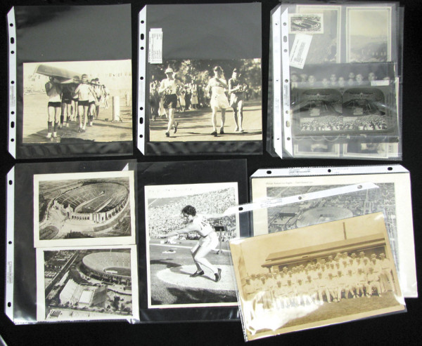 Olympic Games Los Angeles1932. 16 b/w photos