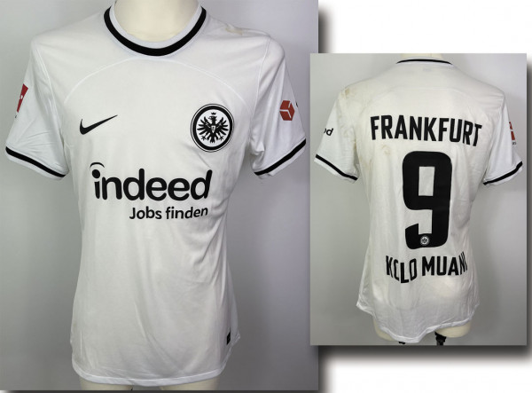 match worn football shirt Eint. Frankfurt 2022/23