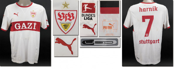 match worn football shirt VfB Stuttgart 2011/2012