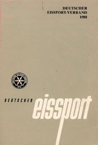 Deutscher Eissport 1988. Jahrbuch des Deutschen Eissport Verbandes.