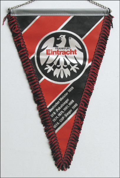 German Football pennant. Eintracht Frankfurt