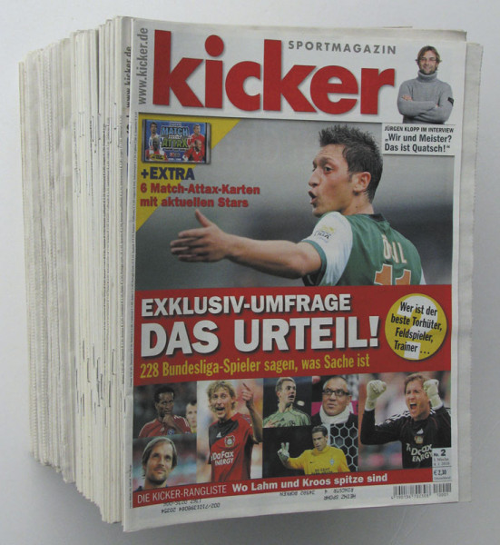 Kicker 2010 MonDon : Jg.Nr.2 - 104/5 komplett