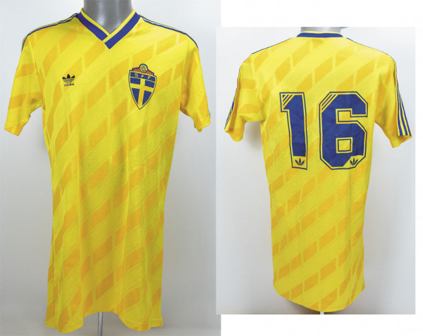 Spielertrikot Schweden 1989, Schweden - Trikot 1989