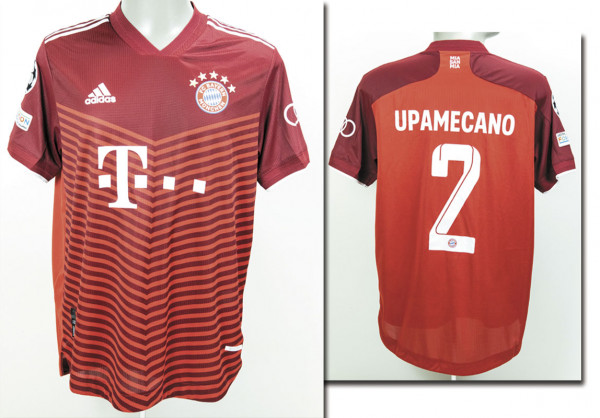 match worn football shirt Bayern Munich 2021/2022