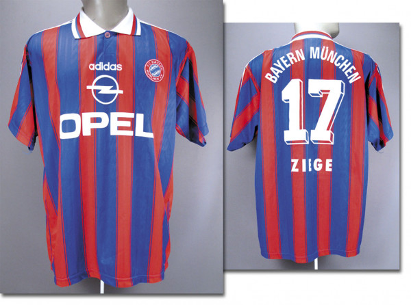 Christian Ziege Bundesliga Saison 1995/1996, München, Bayern - Trikot 1995/1996