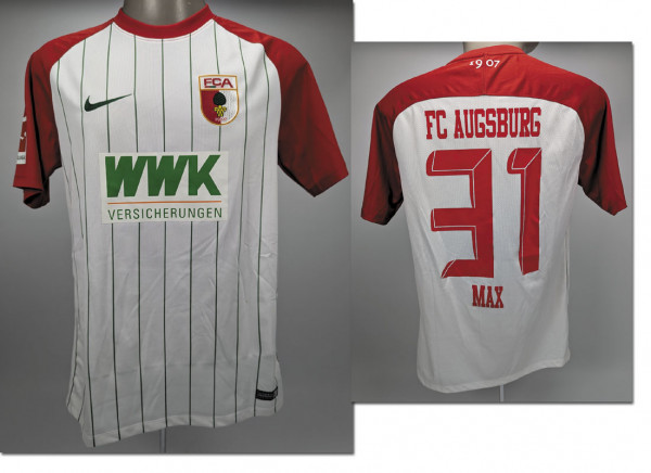 Philipp Max, Bundesliga Saison 2017/2018, Augsburg, FC - Trikot 2017/2018