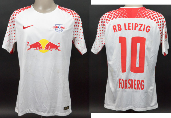 match worn football shirt RB Leipzig 2017/2018