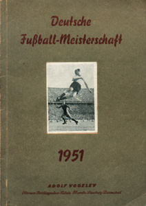 Deutsche Fußball - Meisterschaft 1951.