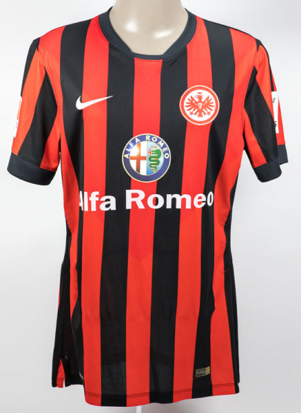 match worn football shirt Eintr. Frankfurt 2014