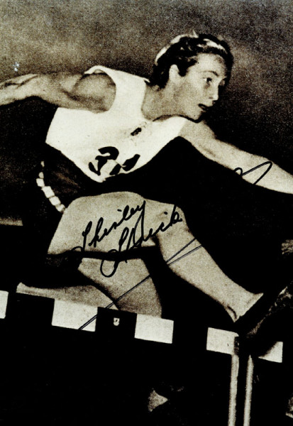 Strickland, Shirley: Olympic Games 1948 - 1956 Autograph atheltics Aus