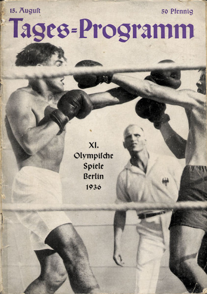 Olympic Games Berlin 1936. Daily Programm