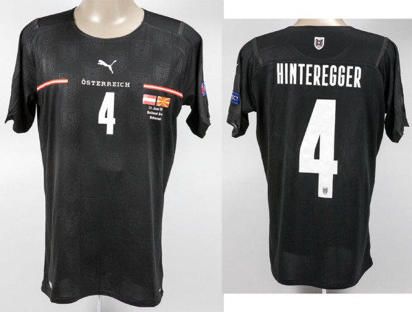 Martin Hinteregger am 13.06.2021 gegen Mazedonien, Österreich - Trikot 2021 EM