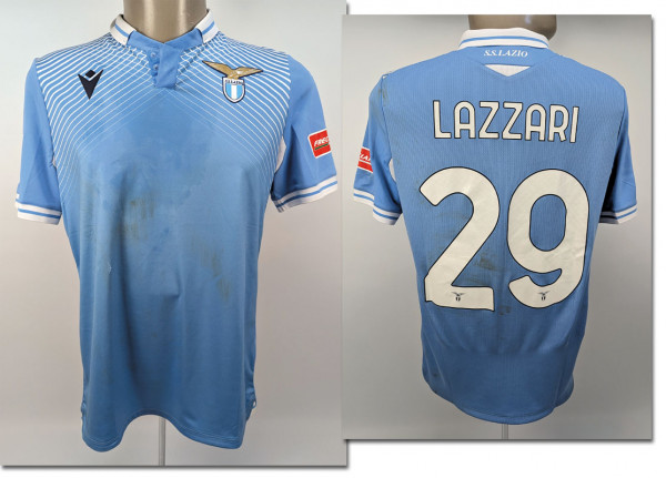 match worn football shirt Lazio Rome 2020/2021