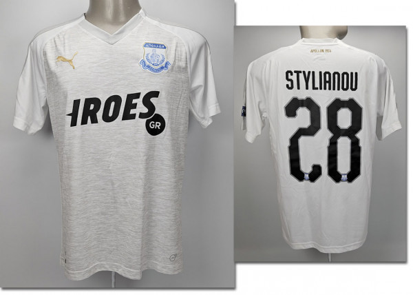 match worn footbool shirt Apollon Limassol 2018