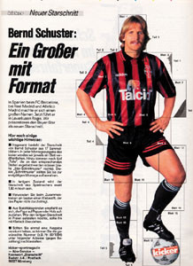 Bernd Schuster Lifesize poster from Kicker