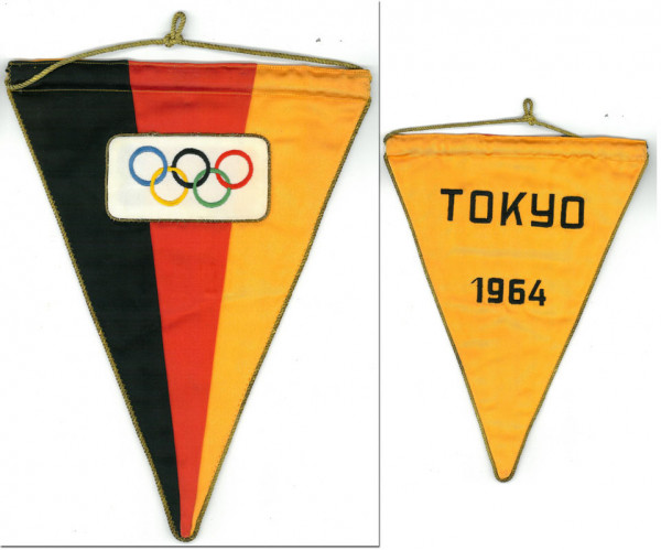 Olympic Winter Games 1964. Official Pennant