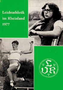 Leichtathletik im Rheinland 1977.