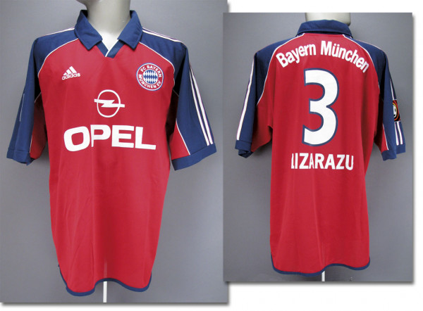 Bixente Lizarazu, Bundesliga Saison 1998/1999, München, Bayern - Trikot 1998/1999