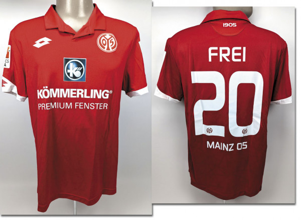 match worn football shirt Mainz 05 2016/2017