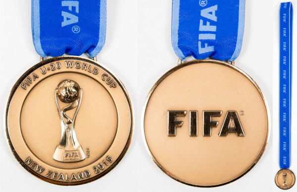 FIFA U-20 World Cup New Zealand 2015. Für den 3.Pl, Siegermedaille 2015