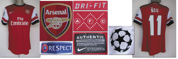 Mesut Özil, Champions-League 2013/2014, London, Arsenal - Trikot 2013