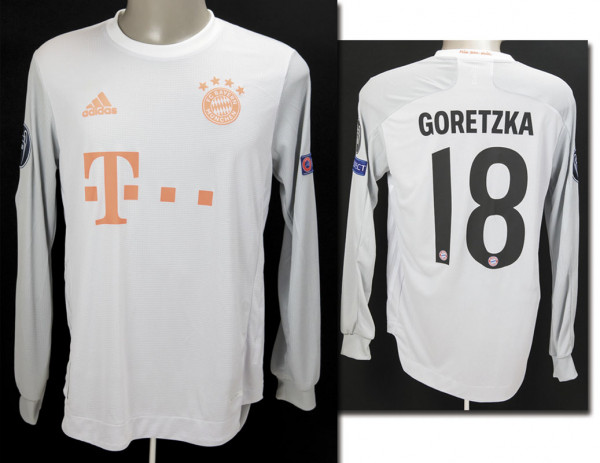 Leon Goretzka 27.10.2020 gegen Lokomotive Moskau, München, Bayern - Trikot 2020/2021