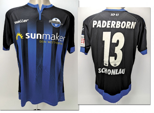 match worn football shirt SC Paderborn 2019/2020