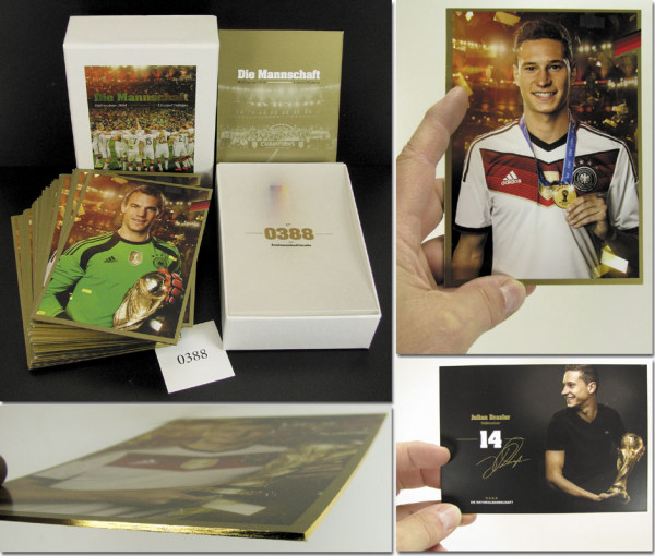 World Cup 2014 German Autogrammcard set