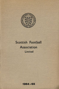 Scottish Football Association Limited 1964 - 1965.