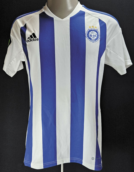 Lucas Lingman, am 09.11.2023 gegen Frankfurt, Helsinki, HJK - Trikot 2023/24