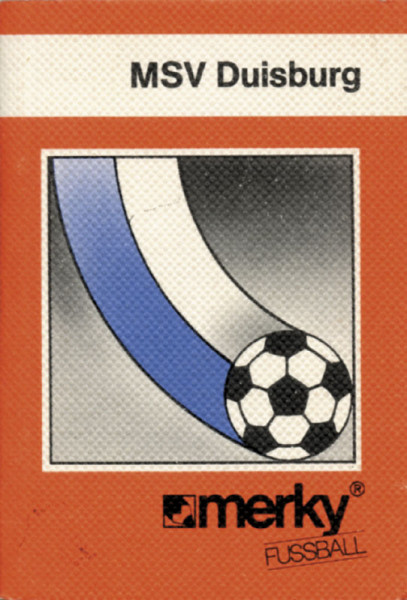 MSV Duisburg- Minibook 1979