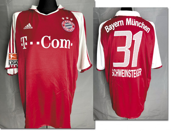 Bastian Schweinsteiger, Bundesliga Saison 2004/05, München, Bayern - Trikot 2004/2005