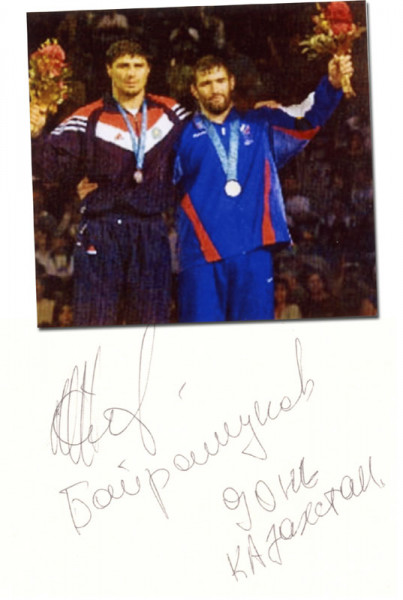 Bairamukow, Islam: Olympic Games 2000 Autograph Wrestling Kasachstan