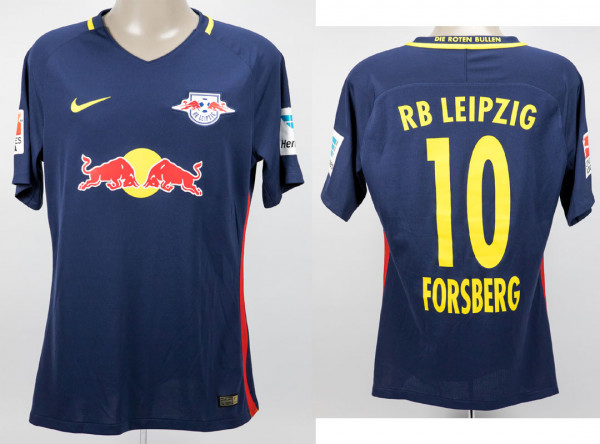 Emil Forsberg am 10.12.2016 gegen FC Ingolstadt, Leipzig, RB - Trikot 2016/2017