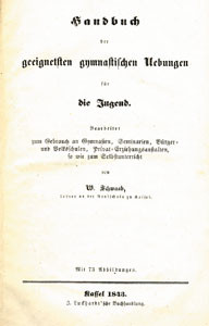 Handbuch der geeignetsten gymnastischen Uebungen für die Jugend. Bearbeitet zum Gebrauch an Gymnasie