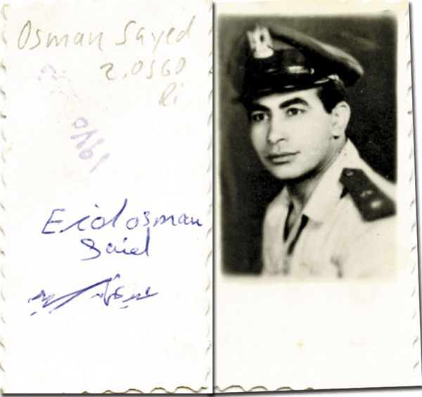 El-Sayed, Osman: Olympic Games 1960 Autograph Wrestling Egypt