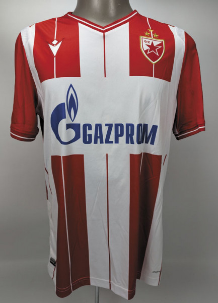 match worn footb.shirt Red Star Belgrad 2018/2019