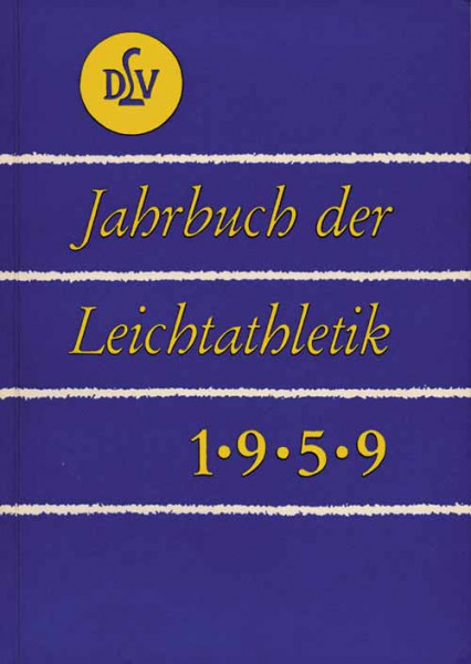 Jahrbuch der Leichtathletik 1959